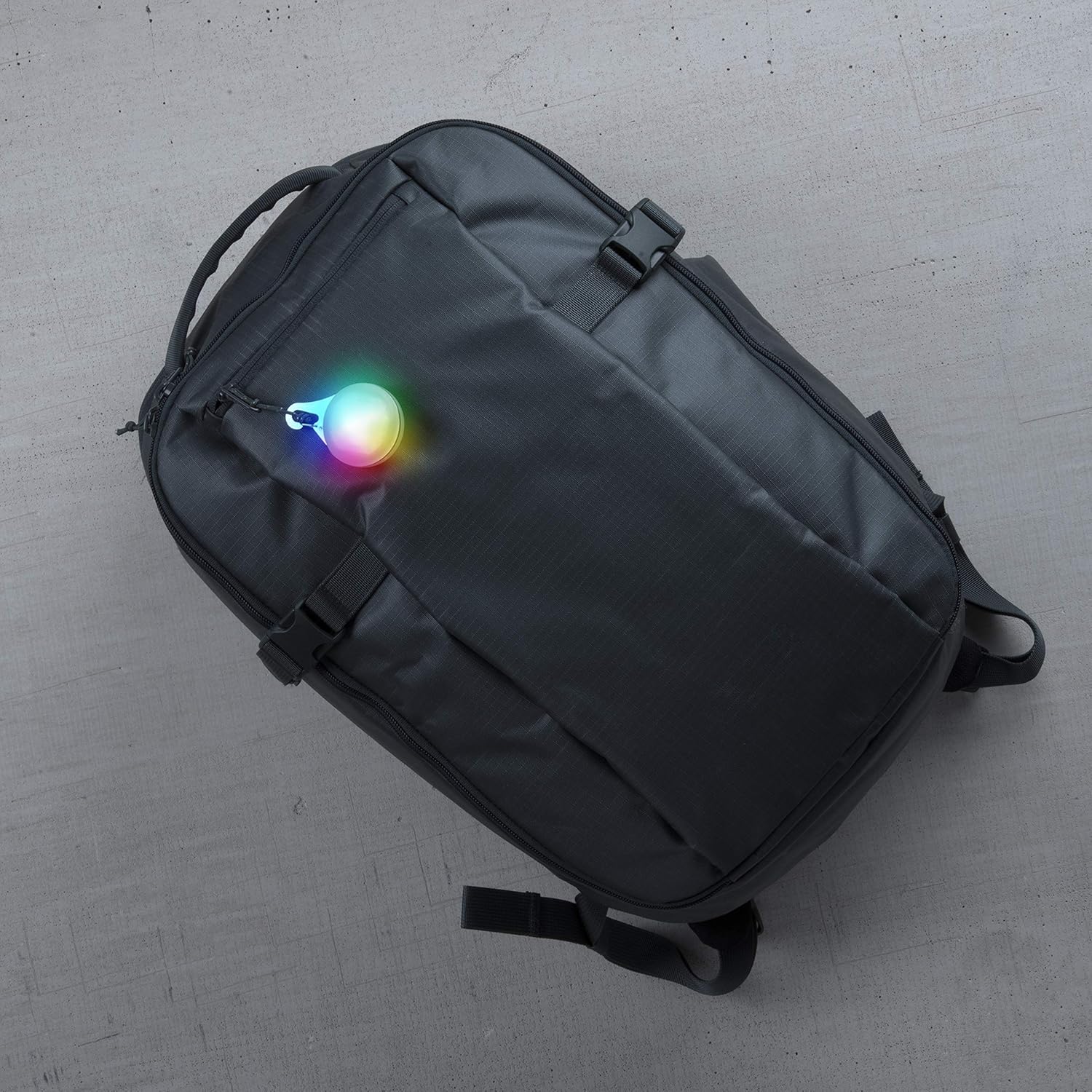 Nite Ize Spotlit XL LED Collar Light, Carabiner Clip Dog Light, USB Rechargeable, Disc-O Select Color-Changing Light : Pet Supplies