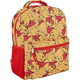 Disney Winnie the Pooh Backpack | Girls, Boys, Teens, Adults | Wiinie the Pooh, Eeyore and Tigger Backpacks For School (Pooh Gold)