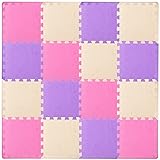 ProSource Foam Puzzle Floor Play Mat for Kids and