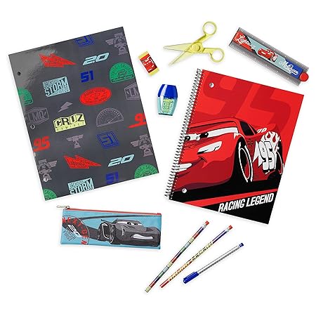 Disney Cars 3 Stationery Supply Kit Amazon Co Uk Kitchen Home