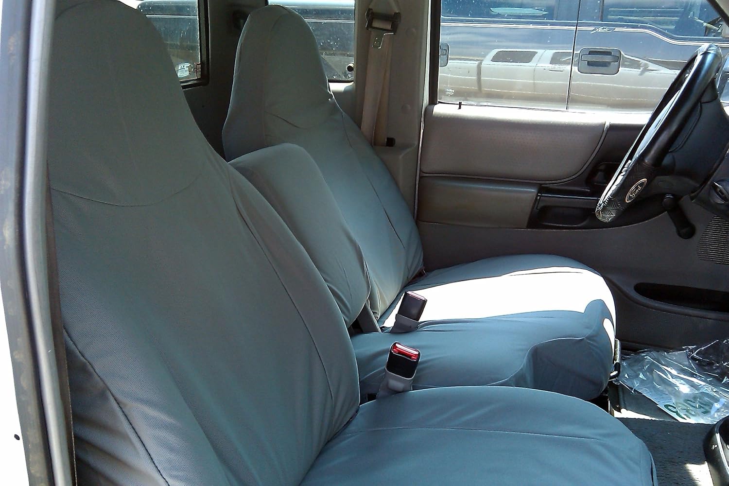 Best ford ranger 60/40 seat covers gray