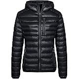 Wantdo Women's Packable Down Jacket Lightweight Puffer Jacket Hooded Winter Coat
