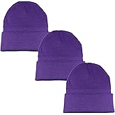 Gelante Unisex Beanie Cap Knitted Warm Solid Color