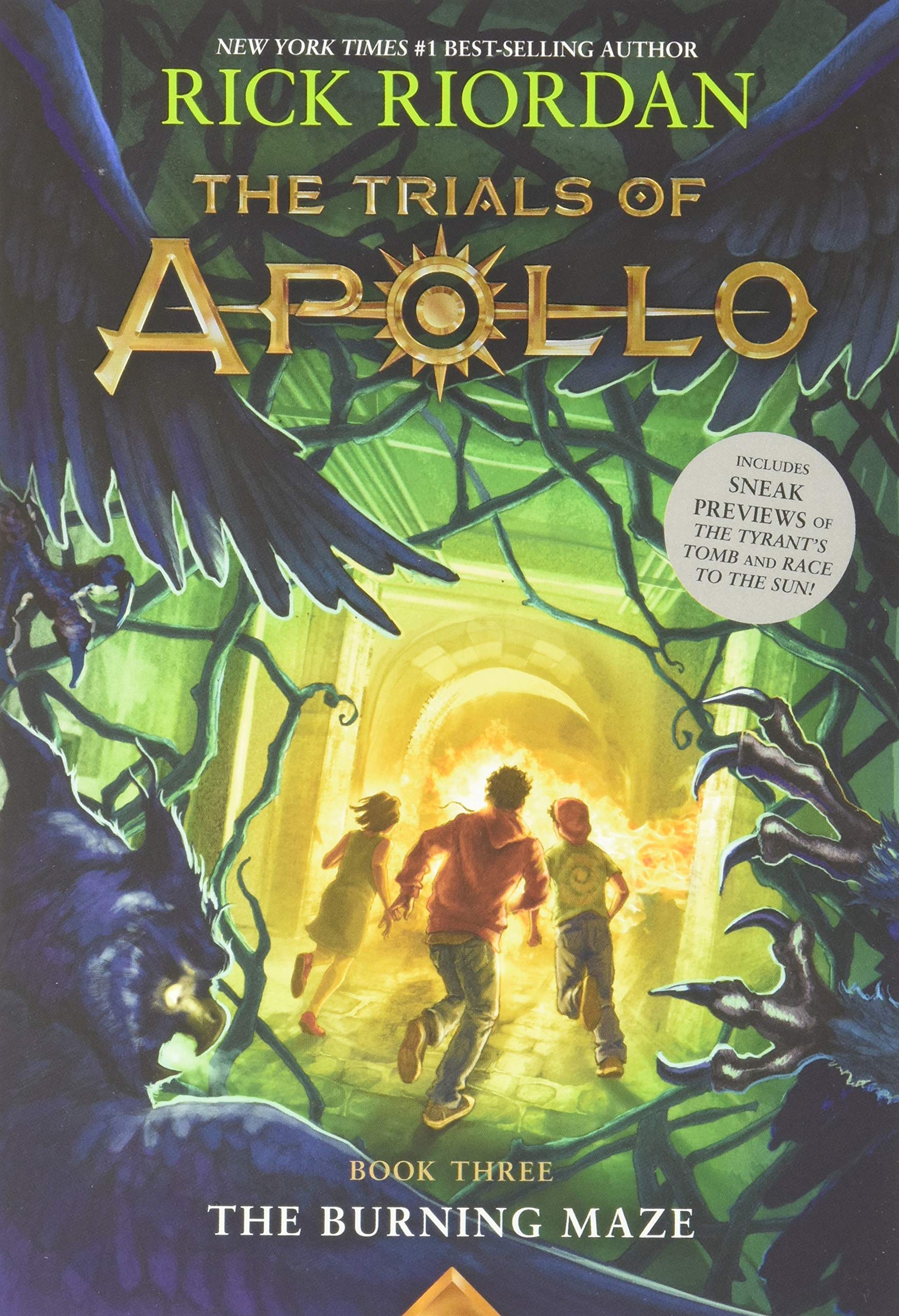 The Burning Maze Trials Of Apollo The Book Three Trials Of Apollo 3 Riordan Rick Amazon Com Books