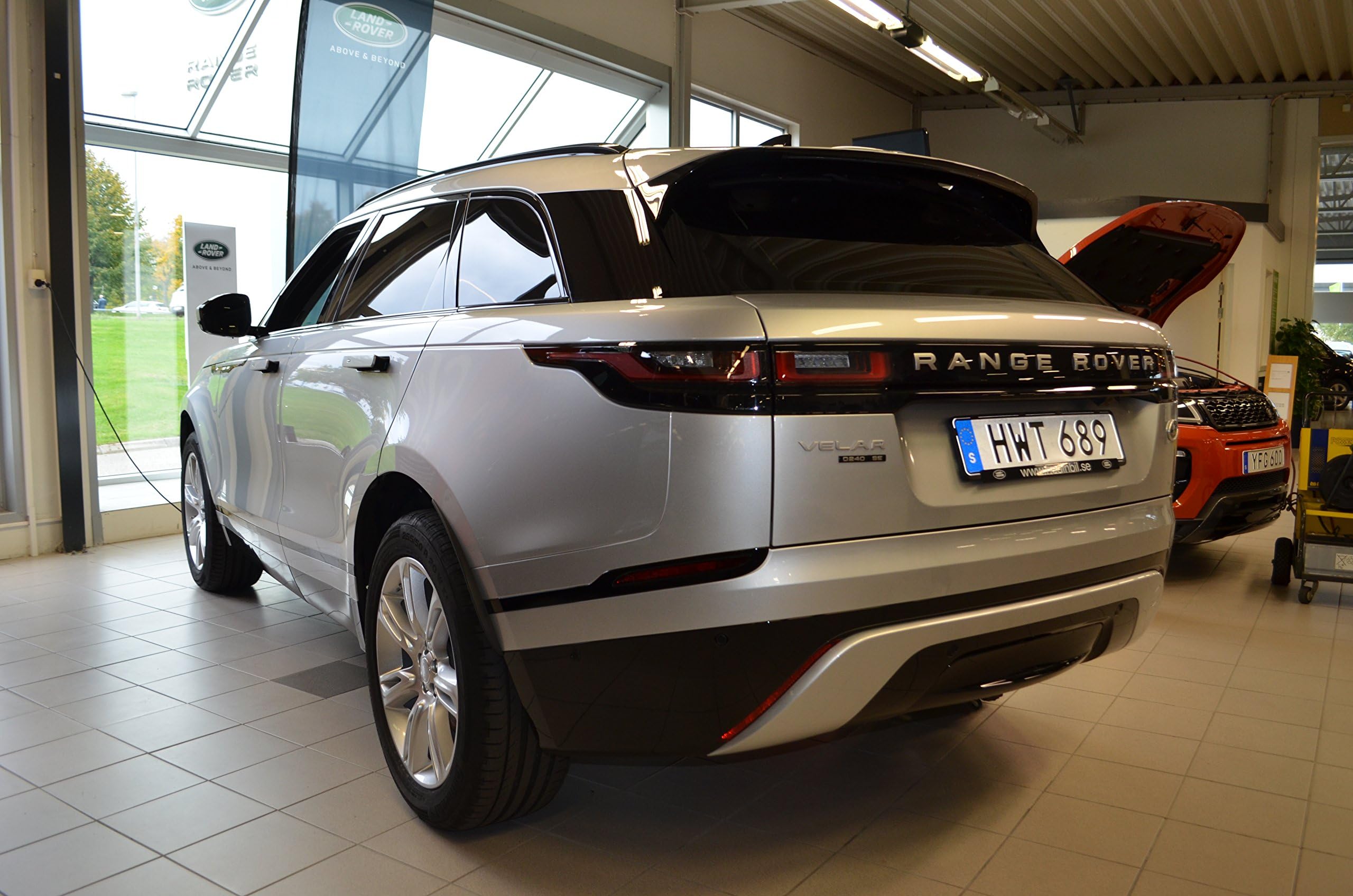 Car Sun Shade Lens Tint Range Rover Velar from Model Year 2017 Item 53881 5