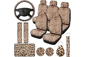 Leopard Print Car Seat Covers