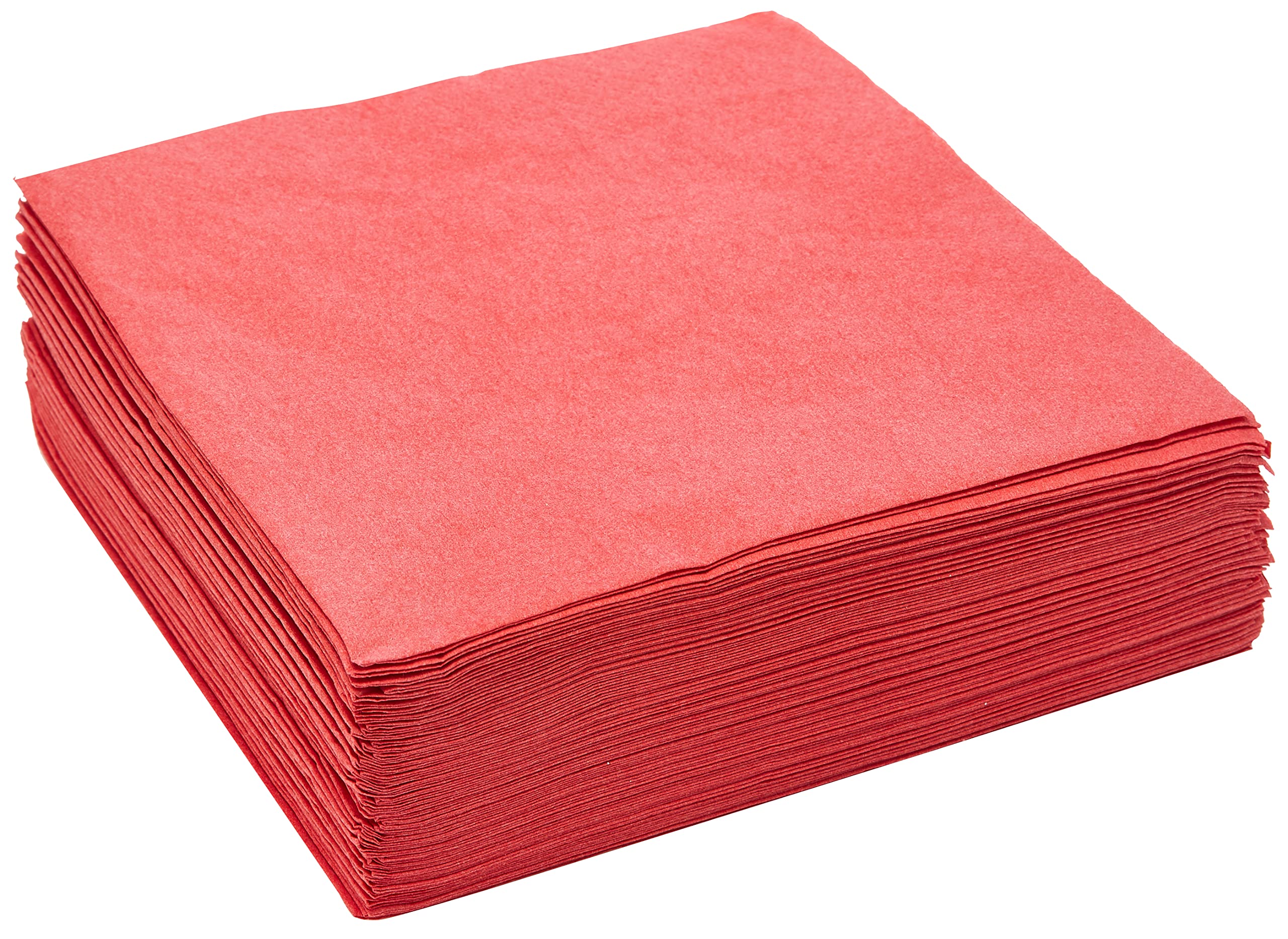 Unique Party 31458 Solid Luncheon Napkins | Ruby Red Color Theme | 50ct, Pack of 50
