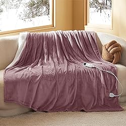 Bedsure Electric Twin Blanket - Soft Flannel