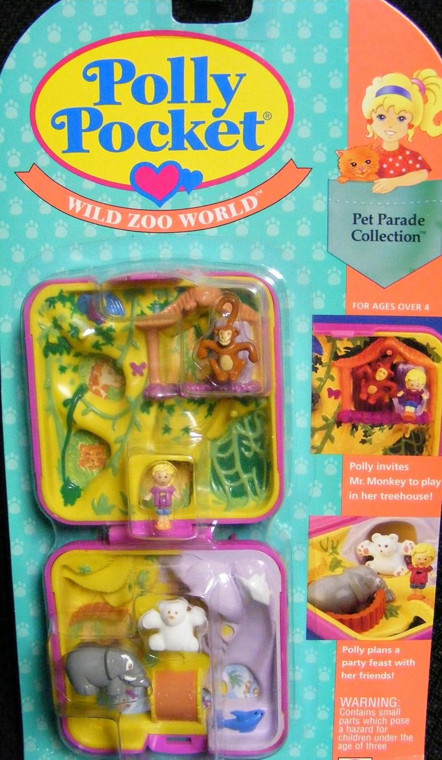 polly pocket zoo