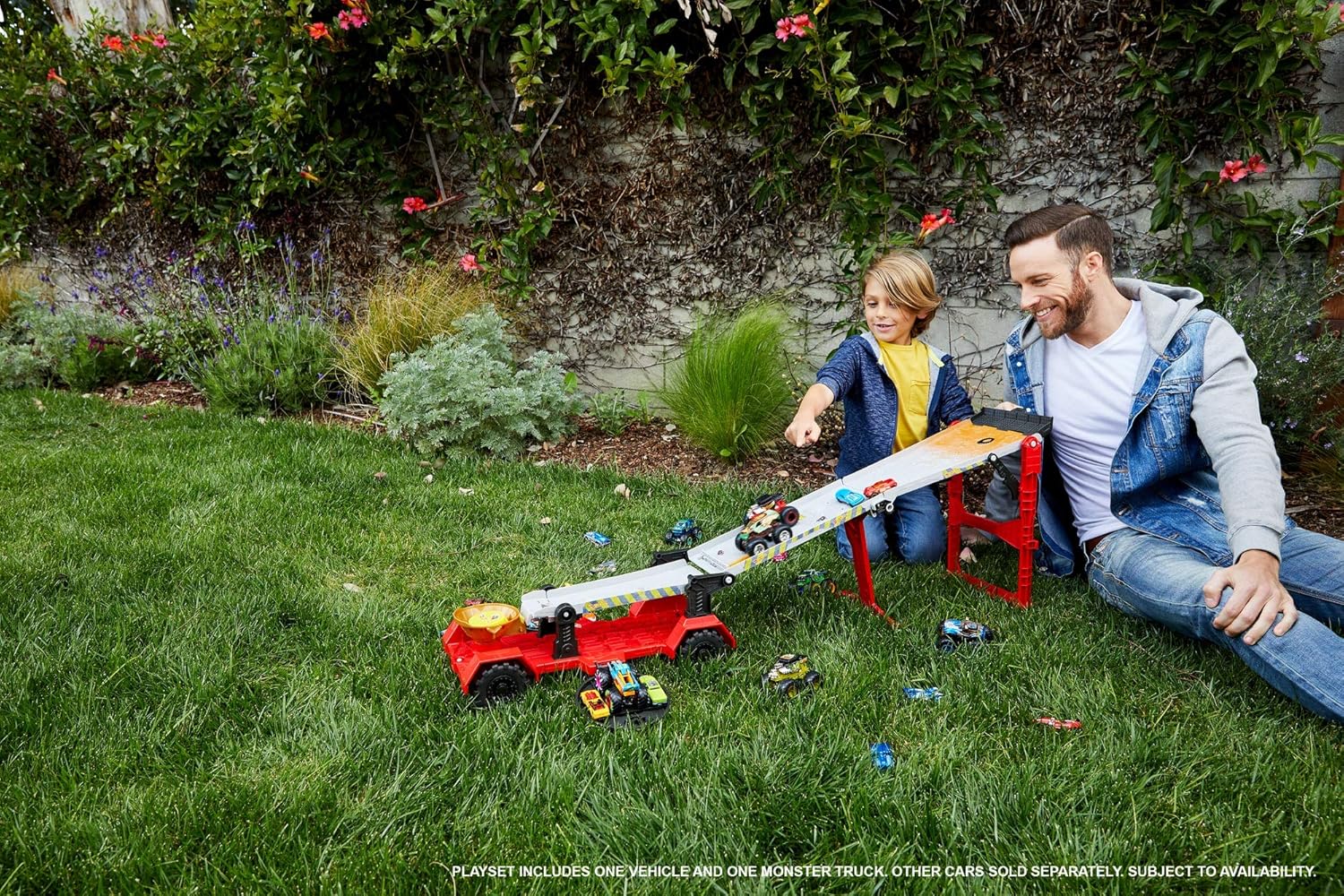 hot wheels monster truck downhill