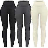 OVESPORT 3 Pack Tie Dye Seamless High Waisted Workout Leggings for Women Scrunch Butt Lifting Yoga Gym Athletic Pants