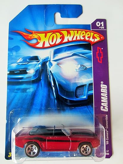 hot wheels 69 camaro convertible