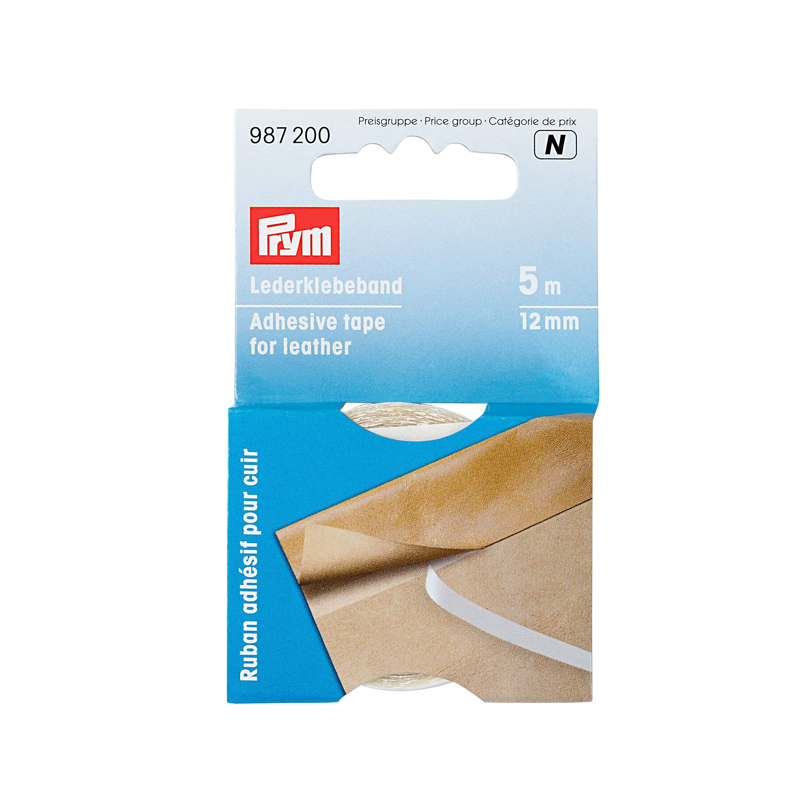 Prym - Prym Adhesive Tape (12mm, 5m) for Leather - 1 Piece
