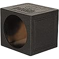 QPower 12 Inch Single Sealed Subwoofer Enclosure, Car Audio Sub Box, QBOMB