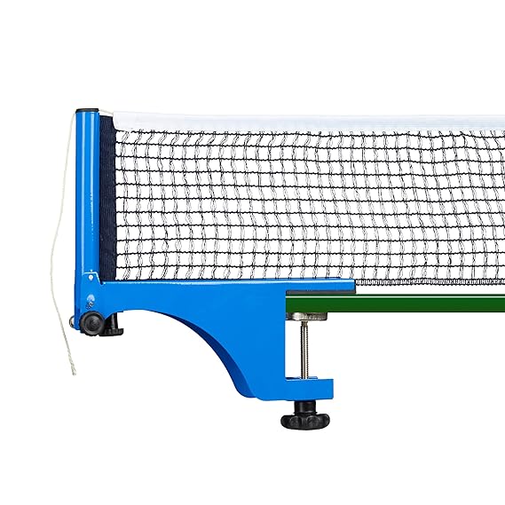 Relaxdays Metal Table Tennis Net Ping Pong Net with ScrewIn Table