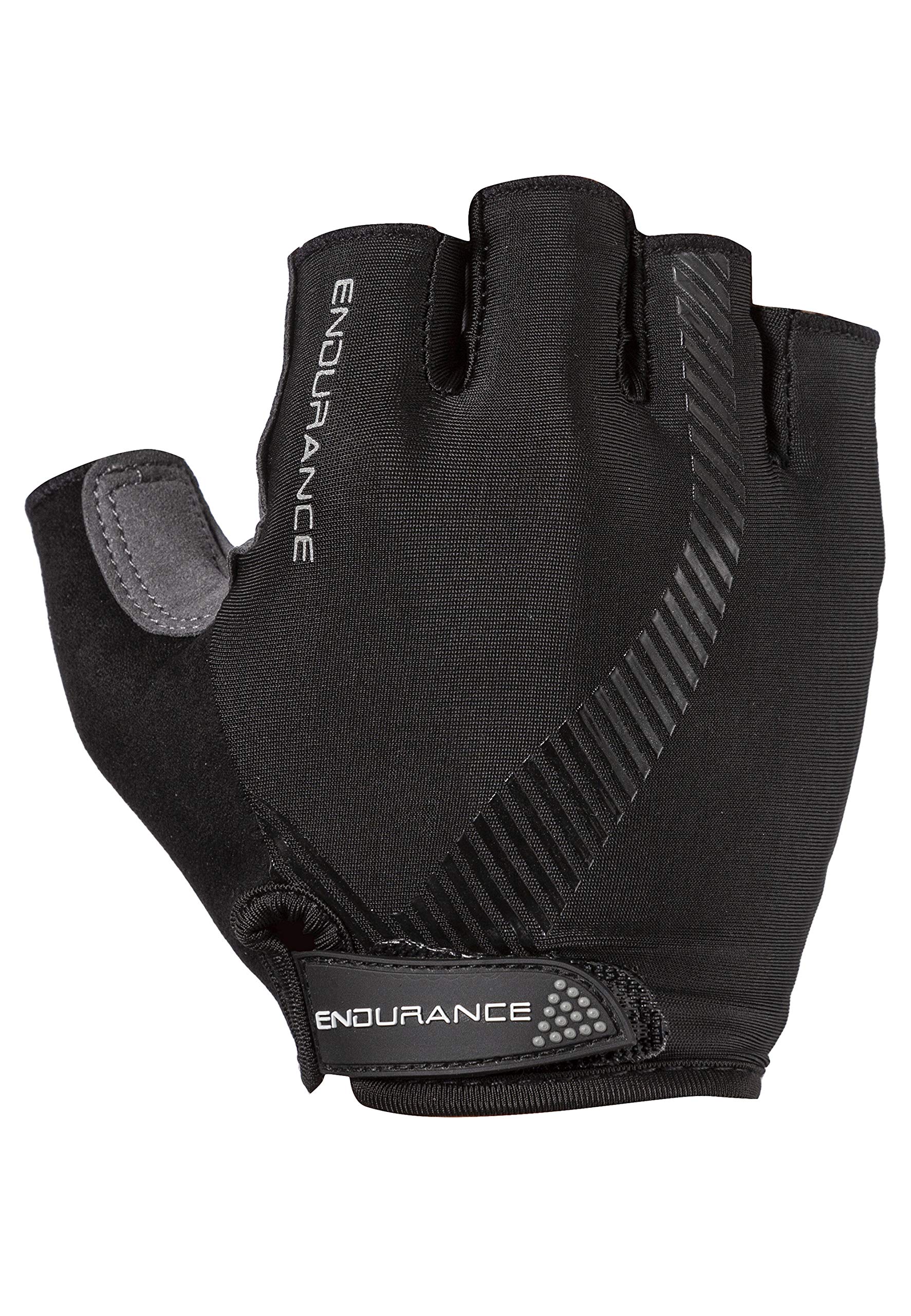 Endurance Glasly Unisex Glove with Practical Velcro Fastener 1001S Black, L