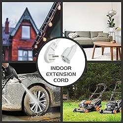 HONDERSON Flat Plug Indoor Extension Cord, UL