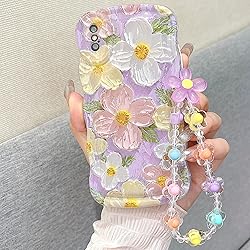 for iPhone X iPhone Xs Curly Wavy Case, Cute