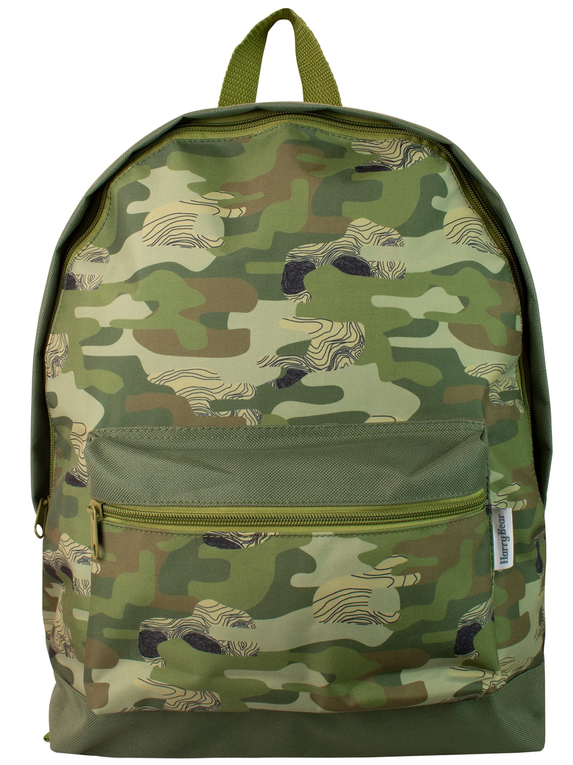 Harry Bear Kids Backpack Camouflage Green