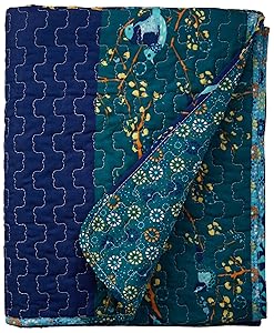 Lush Decor Royal Empire Throw, 60 by 50-Inch, Peacock