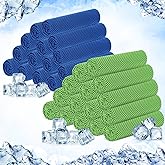 Hosuly 30 Pack Cooling Towels, 40"x12" Ice Breathable Soft Chilly Sweat Rag Microfiber Workout Rags for Gym Cooling Towels for Neck and Face for Yoga Golf Sport Running