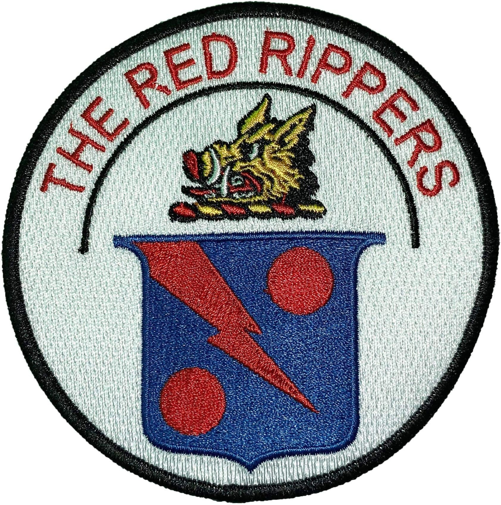 VF-11 / VFA-11 Red Rippers Squadron Patch – Plastic Backing