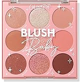 ColourPop Eyeshadow Palette - Eye Makeup Palette with Matte, Metallic, Matte Sparkle & Glitter Finishes - High-Pigment Eye Makeup with a Long-Wearing Formula - Blush Baby (0.3 oz)