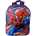 Ruz Spiderman 15" School Bag Backpack (Red-Blue)