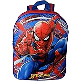 Ruz Spiderman 15" School Bag Backpack (Red-Blue)