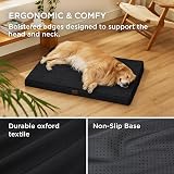 Bedsure Extra Large Dog Bed Orthopedic Pillow with Removable Sherpa Cover view 3