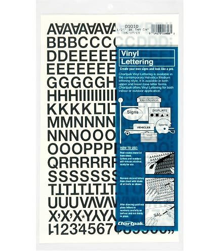 Adhesive Vinyl Alphabet Letter Stickers – Multicolour – For Indoor/Outdoor Bins, Walls, Windows