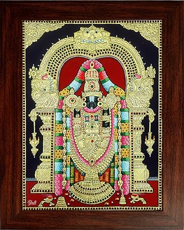 Buy Youth Infomedia Lord Tirupati Balaji Painting Photo Frame 35