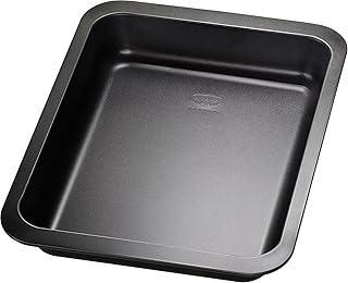 Dr. Oetker Brat- und Auflaufform, Gratinform für Lasagne, Hähnchen und leckere Aufläufe, Bräter aus Stahl mit Antihaft-Beschichtung, Menge: 1 Stück