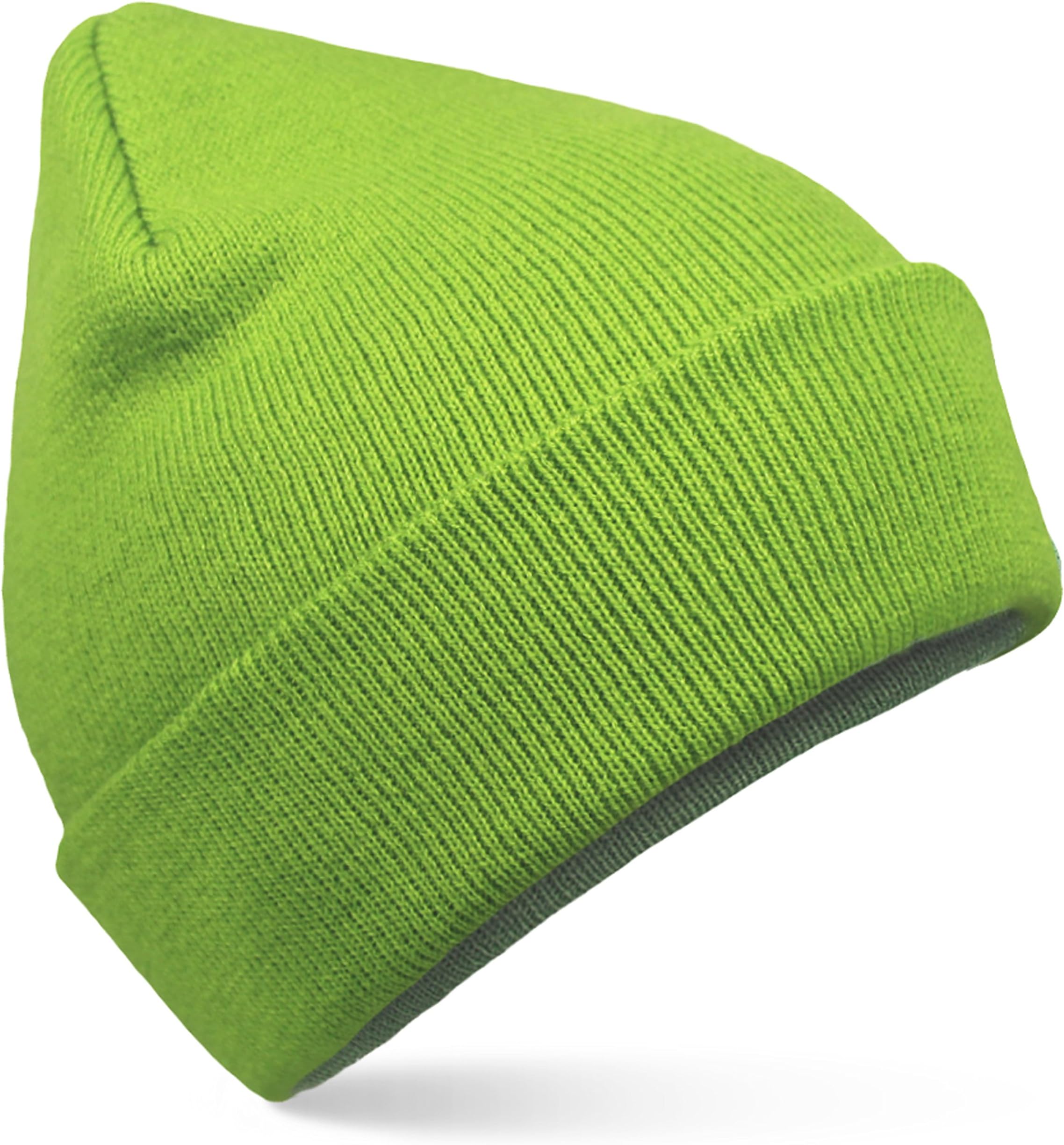Beanie Hat in 15 Colours Warm Knitted Beany Cap