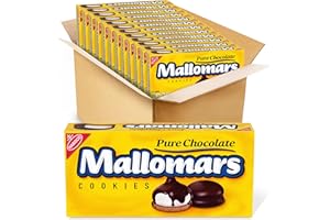 MONDELEZ INTERNATIONAL Mallomars Pure Chocolate Cookies, 12 - 8 oz Boxes