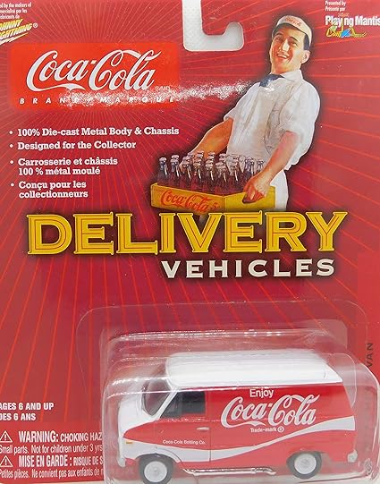 johnny lightning coca cola delivery vehicles