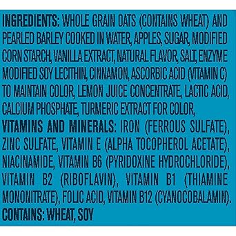 gerber oatmeal and barley