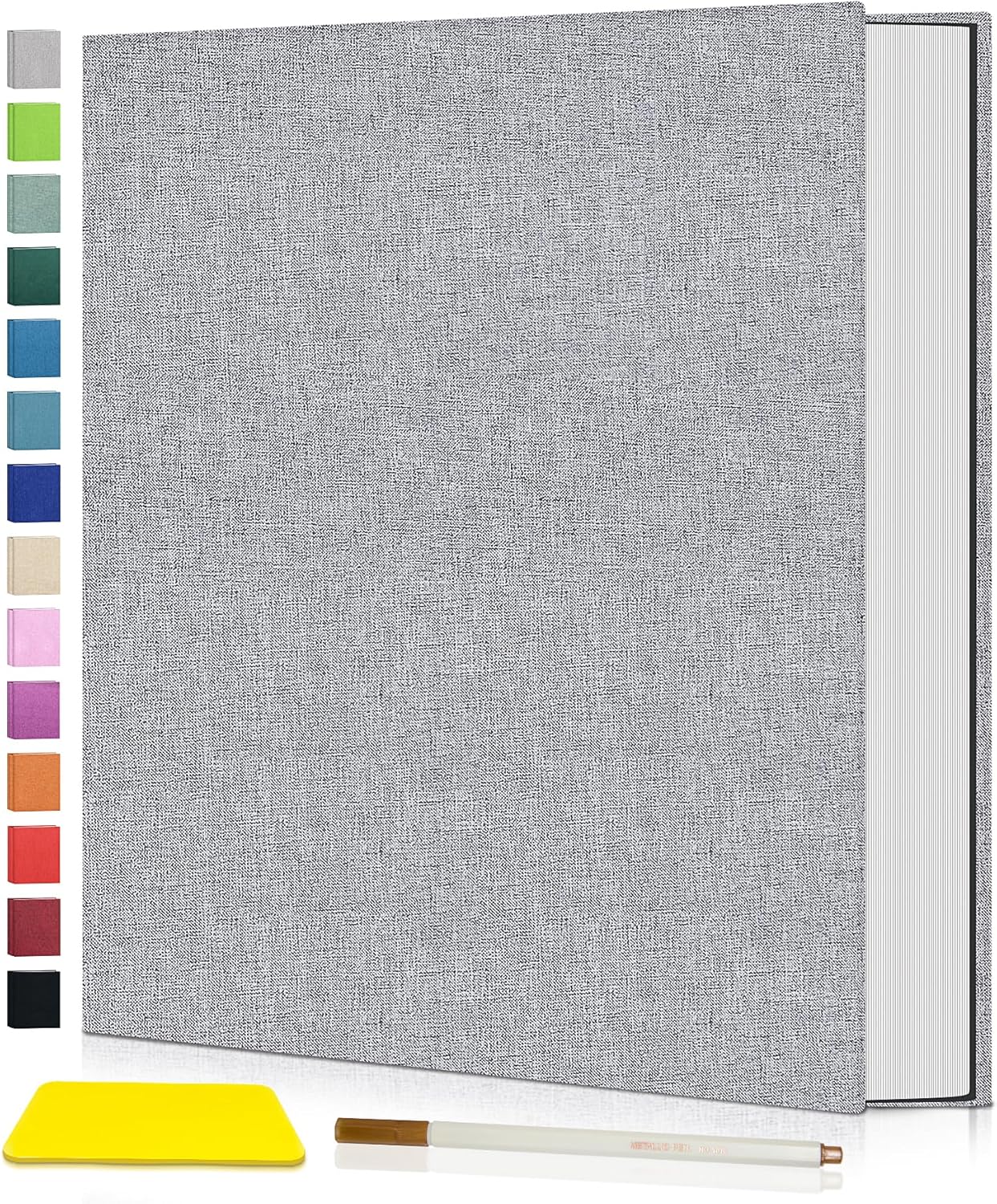 Photo Albums, Frames & Accessories - Popotop Photo Album Self Adhesive Scrapbook Album for 4x6 5x7 8x10 Pictures,40 Pages DIY Photo Book,Birthday Gifts for Women Mom,Wedding Baby Family Travel