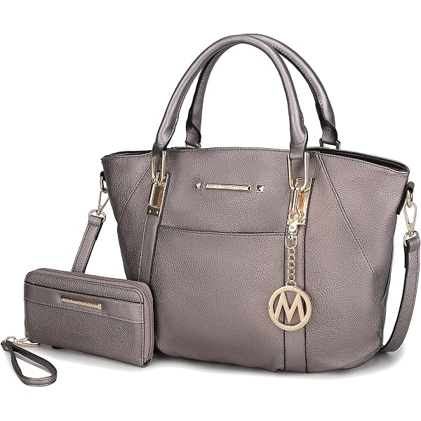 Amazon.com: Tory Burch 136091 Emerson Grey Chalk With Silver