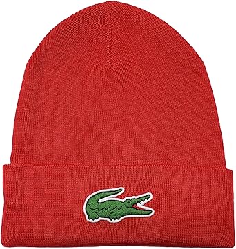 mens lacoste beanie