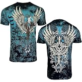 Konflic Graphic tees for Men | MMA Style Crew Neck T-Shirts Half Sleeve Classic | Men's t-Shirts Casual Cotton