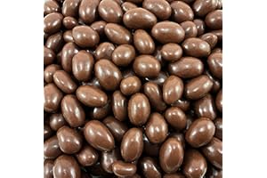 LAETAFOOD Milk Chocolate Covered Almonds | 2 Lb Bulk Bag | Roasted Chocolate Covered Nuts | Creamy & Crunchy Office Candy | Gourmet Party Favor & Gift Basket Filler