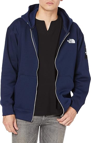 Amazon ザノースフェイス パーカー スクエアロゴフルジップ メンズ アウトドア メンズ 通販