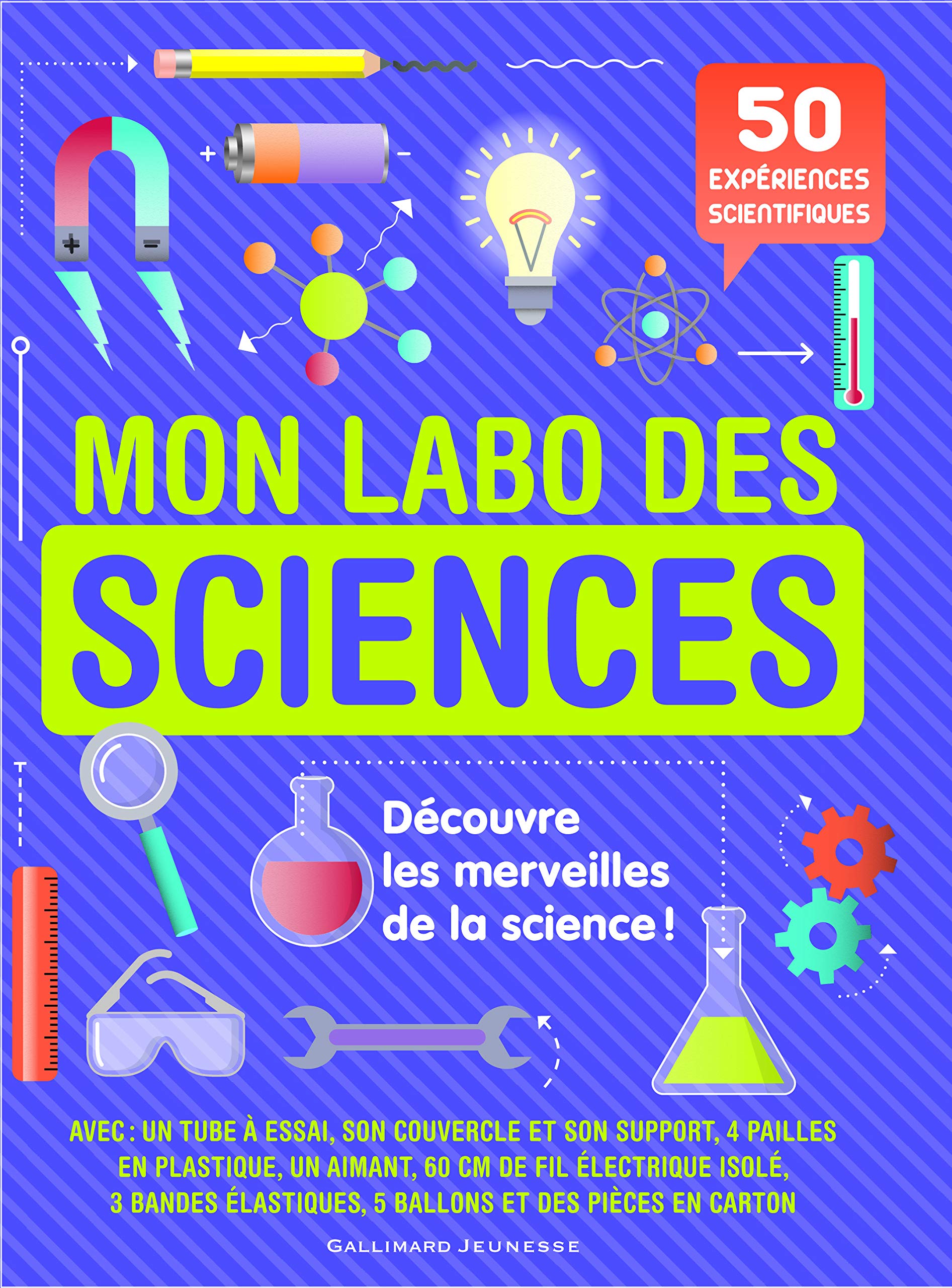 Amazon Fr Mon Labo Des Sciences 50 Experiences Sientifiques A Faire Chez Soi Macgill Sally Un Collectif D Illustrateurs Porlier Bruno Livres