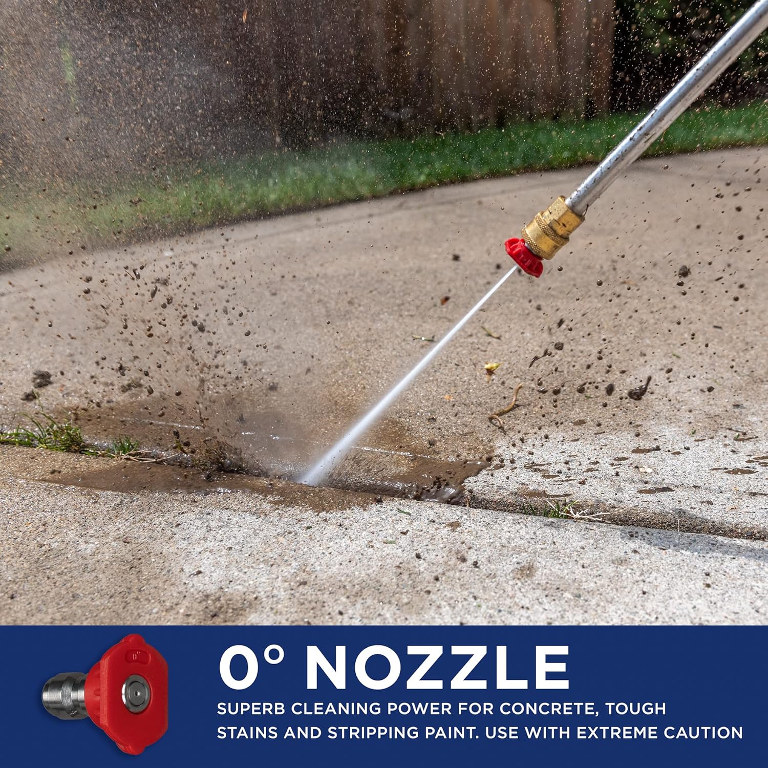 Westinghouse Outdoor Power Equipment WPX2700 Gas Powered Pressure Washer 2700 PSI and 2.3 GPM, Soap Tank and Four Nozzle Set, CARB Compliant: Garden & Outdoor