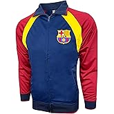 Rhinox Men's Barcelona Jacket Navy/Yellow, Licensed Barcelona Track Jacket (Medium)