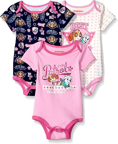 paw patrol baby onesie