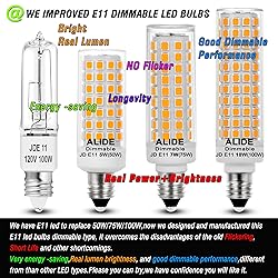 E11 Led Bulbs,JDE11 120V 100W Halogen Candelabra