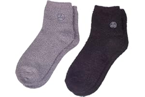 Earth Therapeutics Aloe Socks - Double Pack - Gray/Black (2 Pairs)