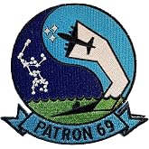 VP-69 Totems Squadron Patch &ndash; Plastic Backing